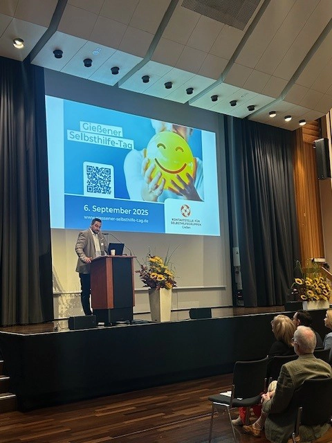 Vorträge auf dem Selbsthilfe-Tag 2025 in der Kongresshalle in Gießen